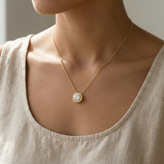 Aurevyn Céleste Pendant Necklace