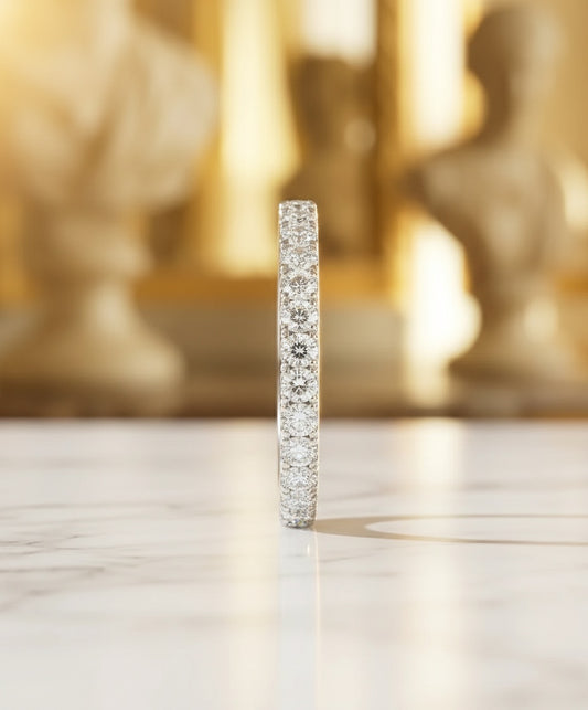 Aurevyn Pavé Eternity Band