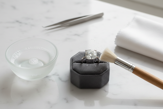 Moissanite Care Guide: How to Keep Your Jewelry Sparkling Forever