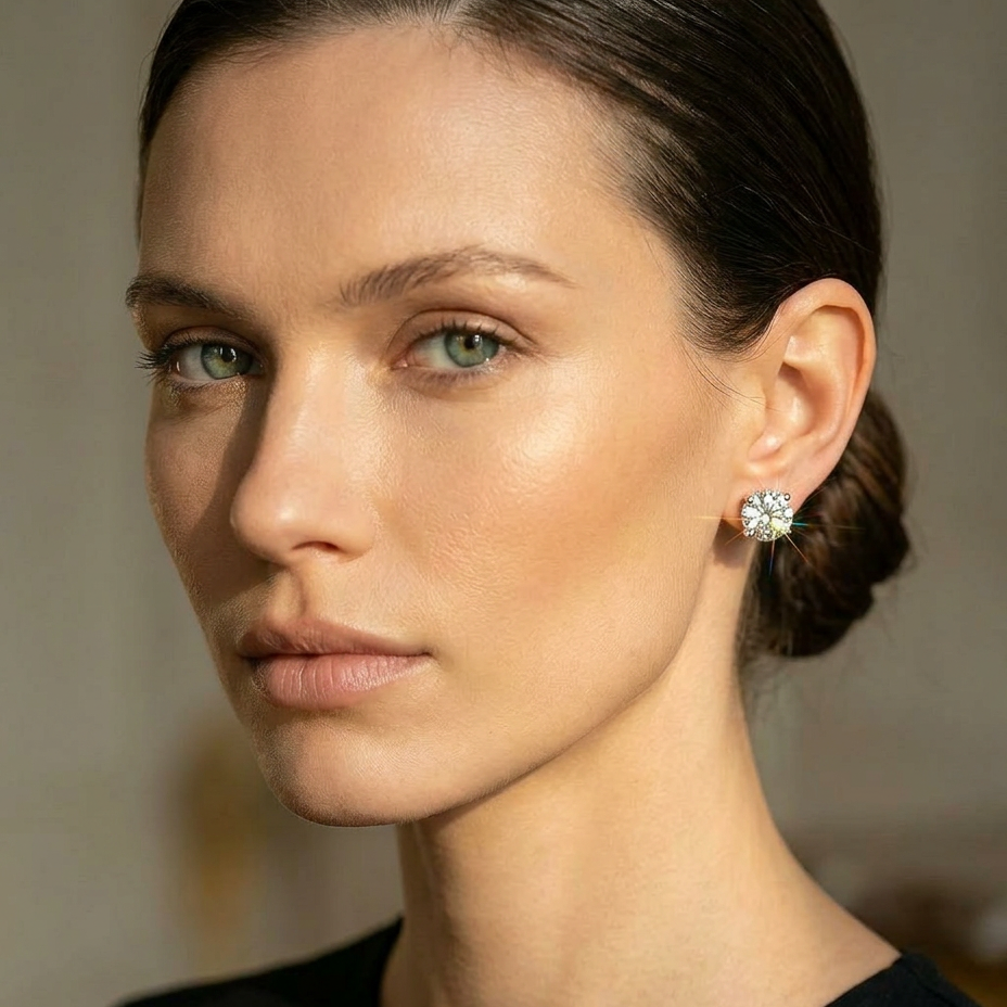Aurevyn Lumière Éclat Studs 4P
