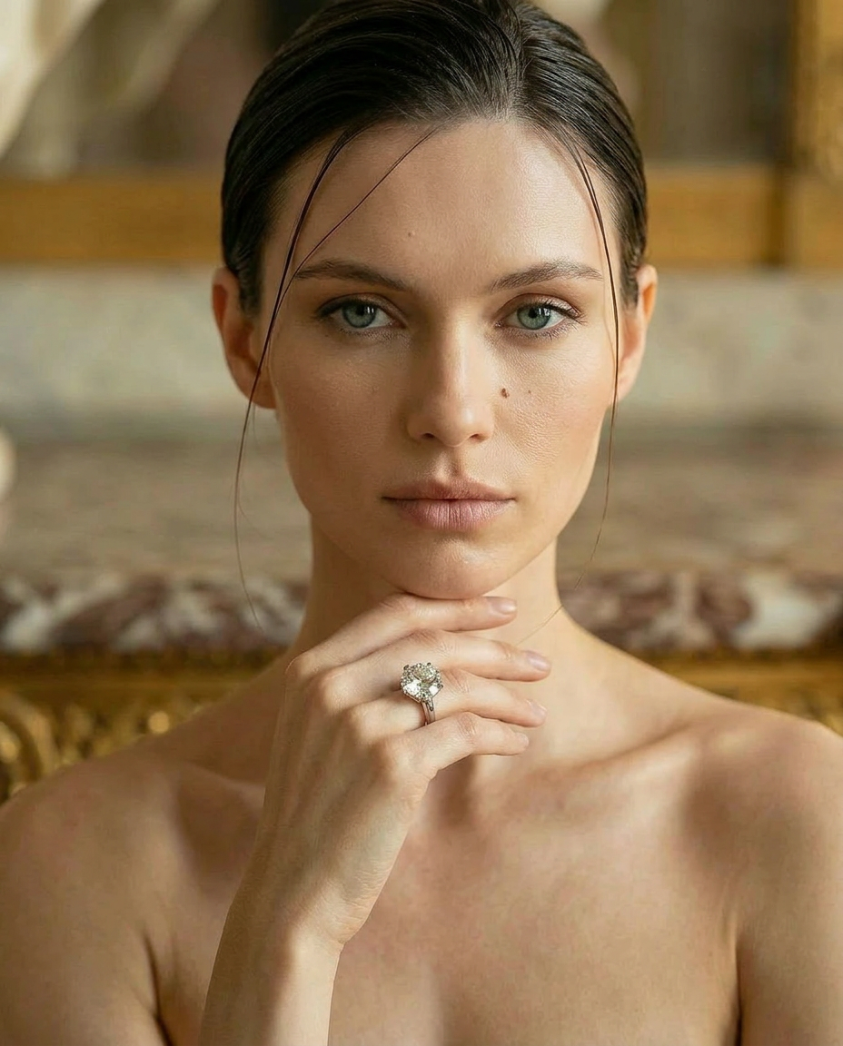 Aurevyn Céleste Solitaire Ring