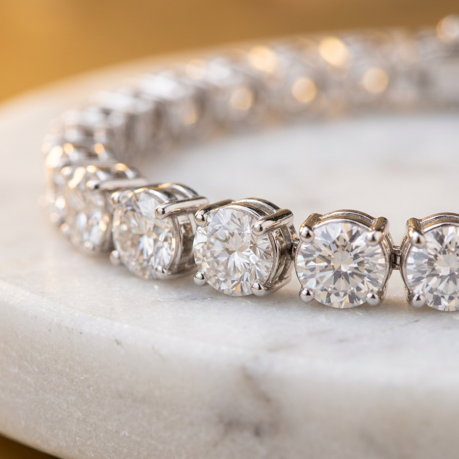 Aurevyn Lumière Tennis Bracelet