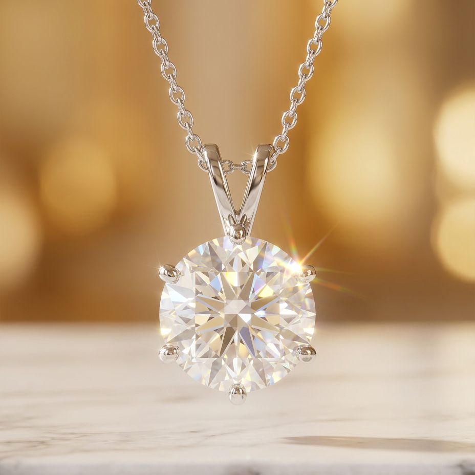 Aurevyn Lumière Ronde Pendant