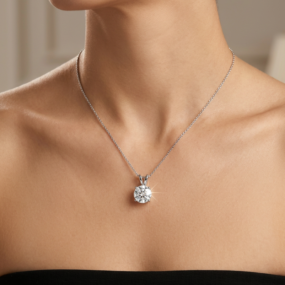 Aurevyn Lumière Ronde Pendant