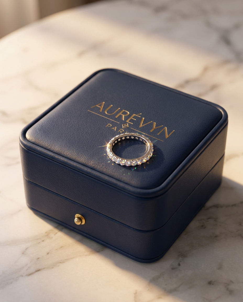 Aurevyn Pavé Eternity Band