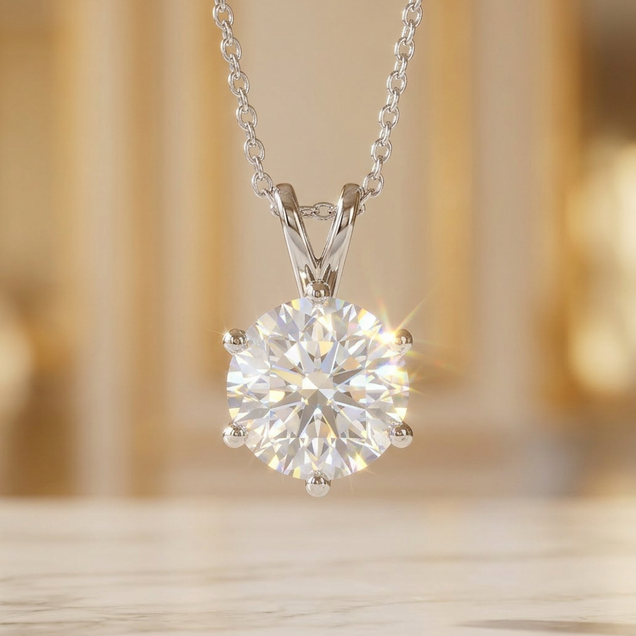 Aurevyn Lumière Ronde Pendant