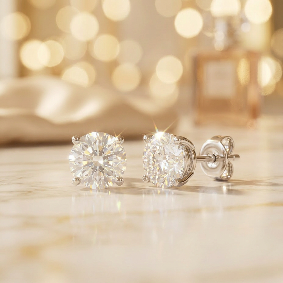 Aurevyn Lumière Éclat Studs 4P