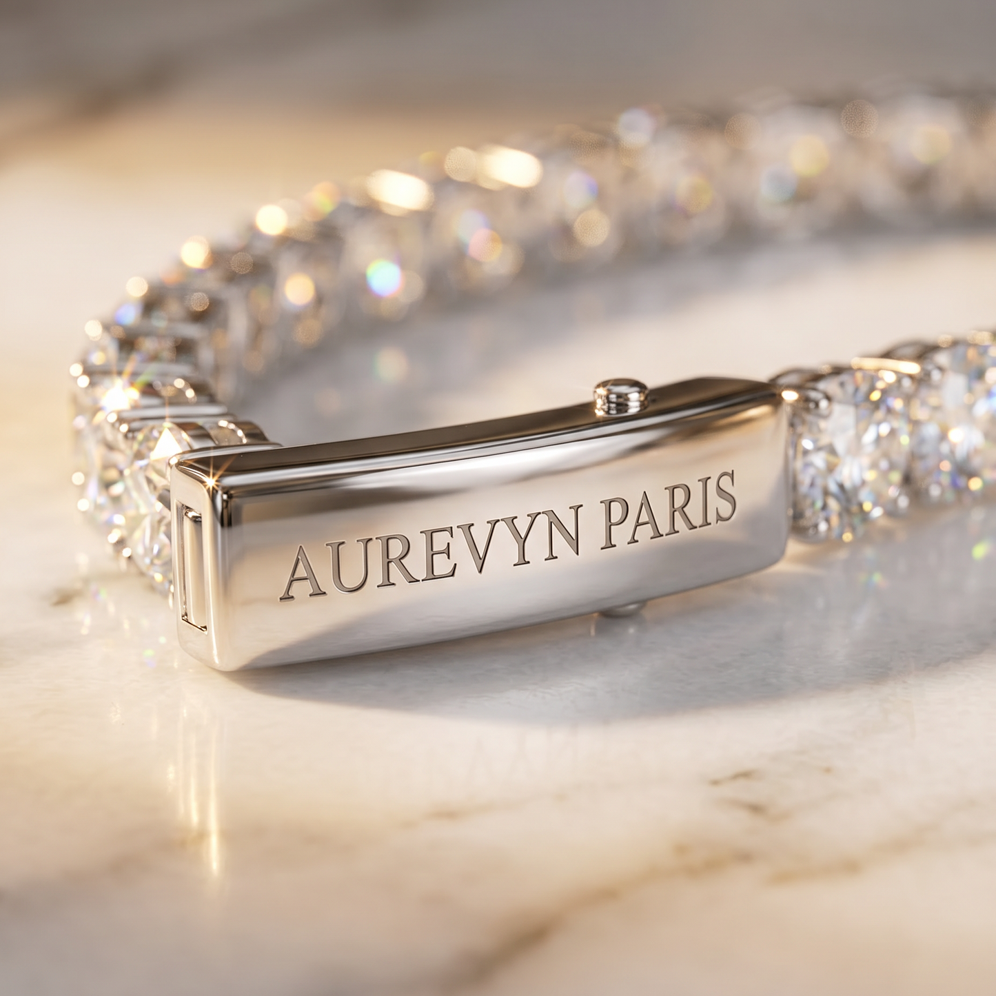 Aurevyn Lumière Tennis Bracelet