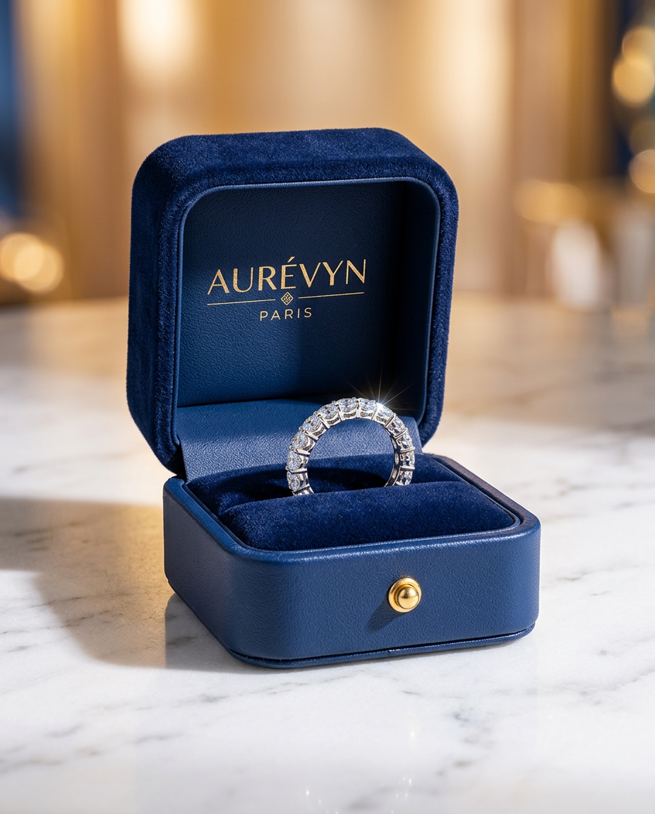 Aurevyn Pavé Eternity Band