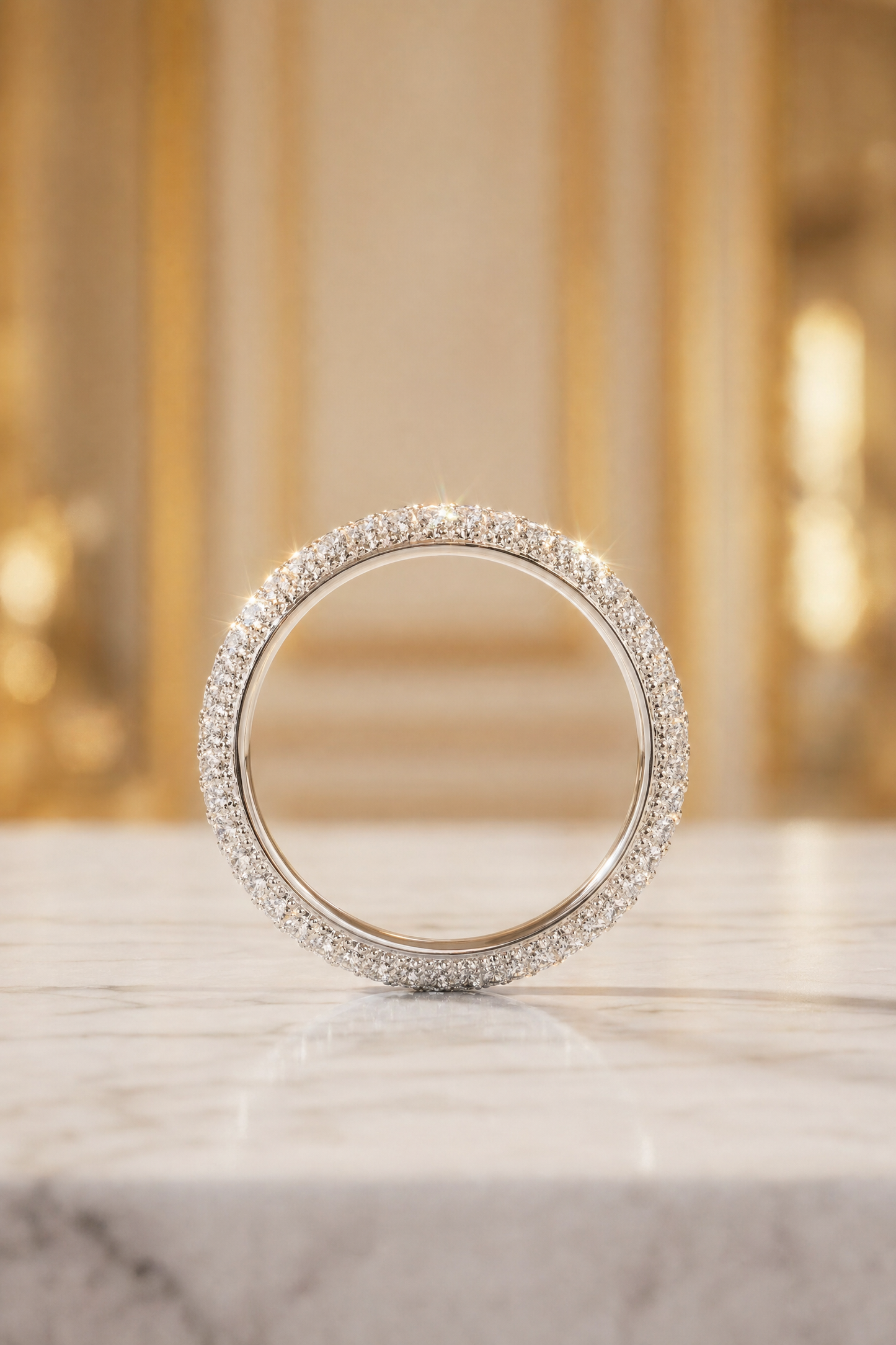 Aurevyn Pavé Eternity Band