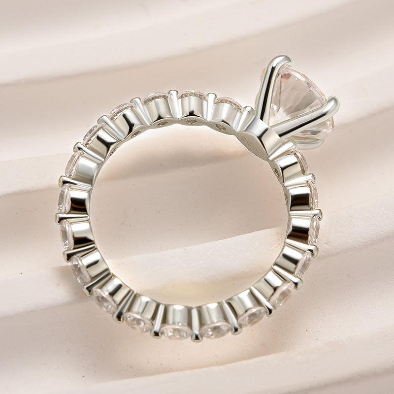 Aurevyn 2.0 Ct White Gold Promise Bridal Ring