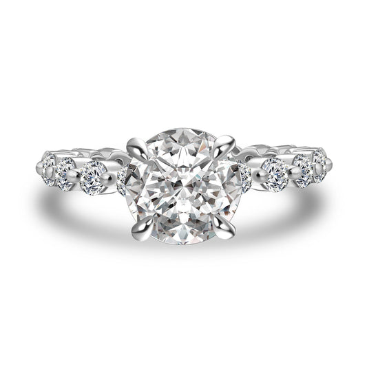 Aurevyn 2.0 Ct White Gold Promise Bridal Ring