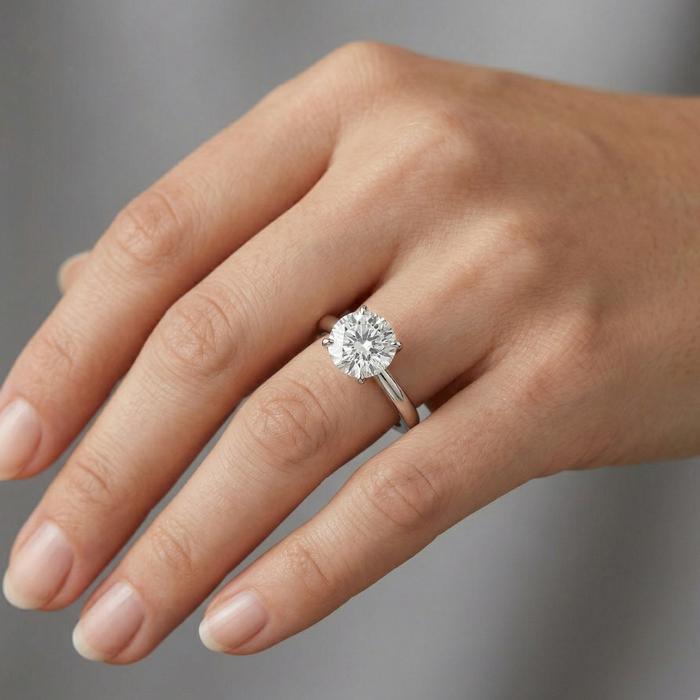 Aurevyn Étoile Solitaire Ring