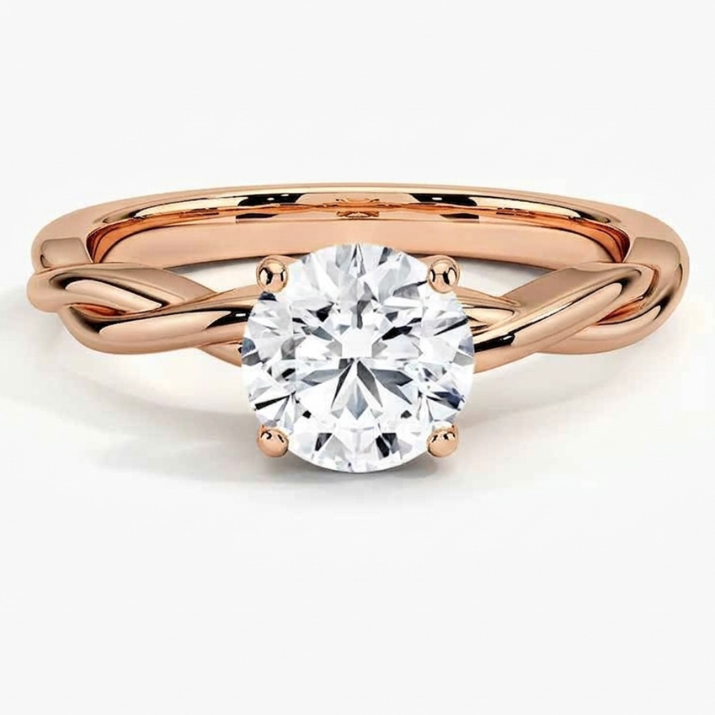 Aurevyn Soleil Twisted Solitaire