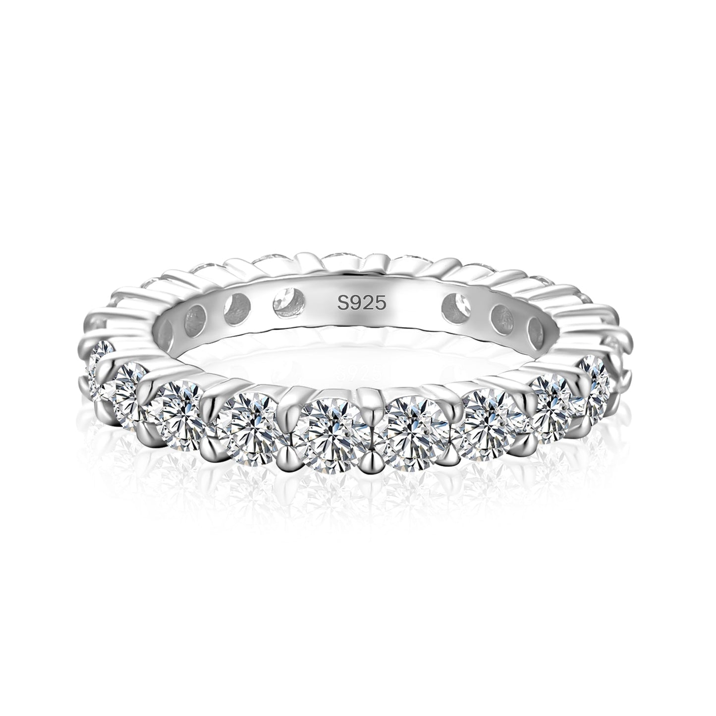 Aurevyn 2.5 Ct Round Cut Women's Wedding Band
