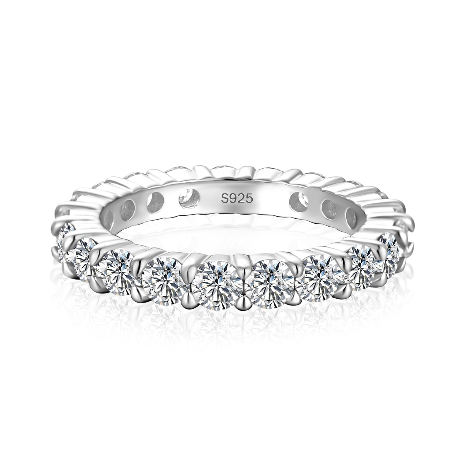 Aurevyn 2.5 Ct Round Cut Women's Wedding Band