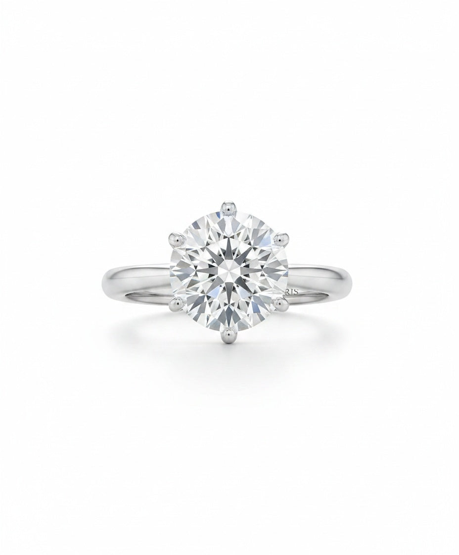 Aurevyn Céleste Solitaire Ring