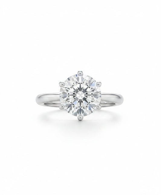 Aurevyn Céleste Solitaire Ring