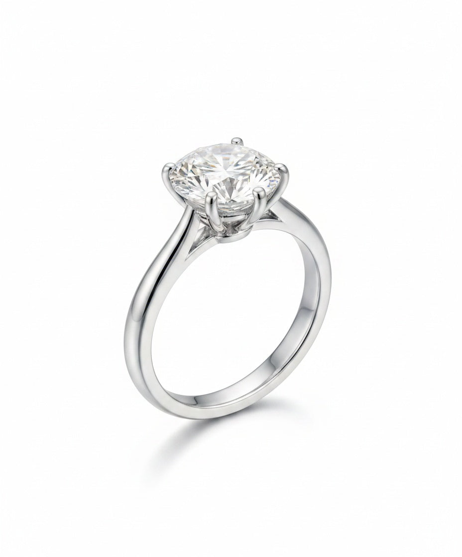 Aurevyn Céleste Solitaire Ring
