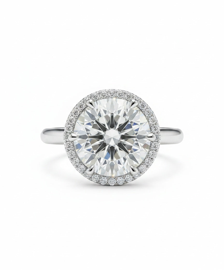 Aurevyn Lumière Halo Ring