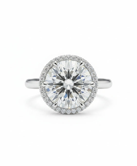Aurevyn Lumière Halo Ring