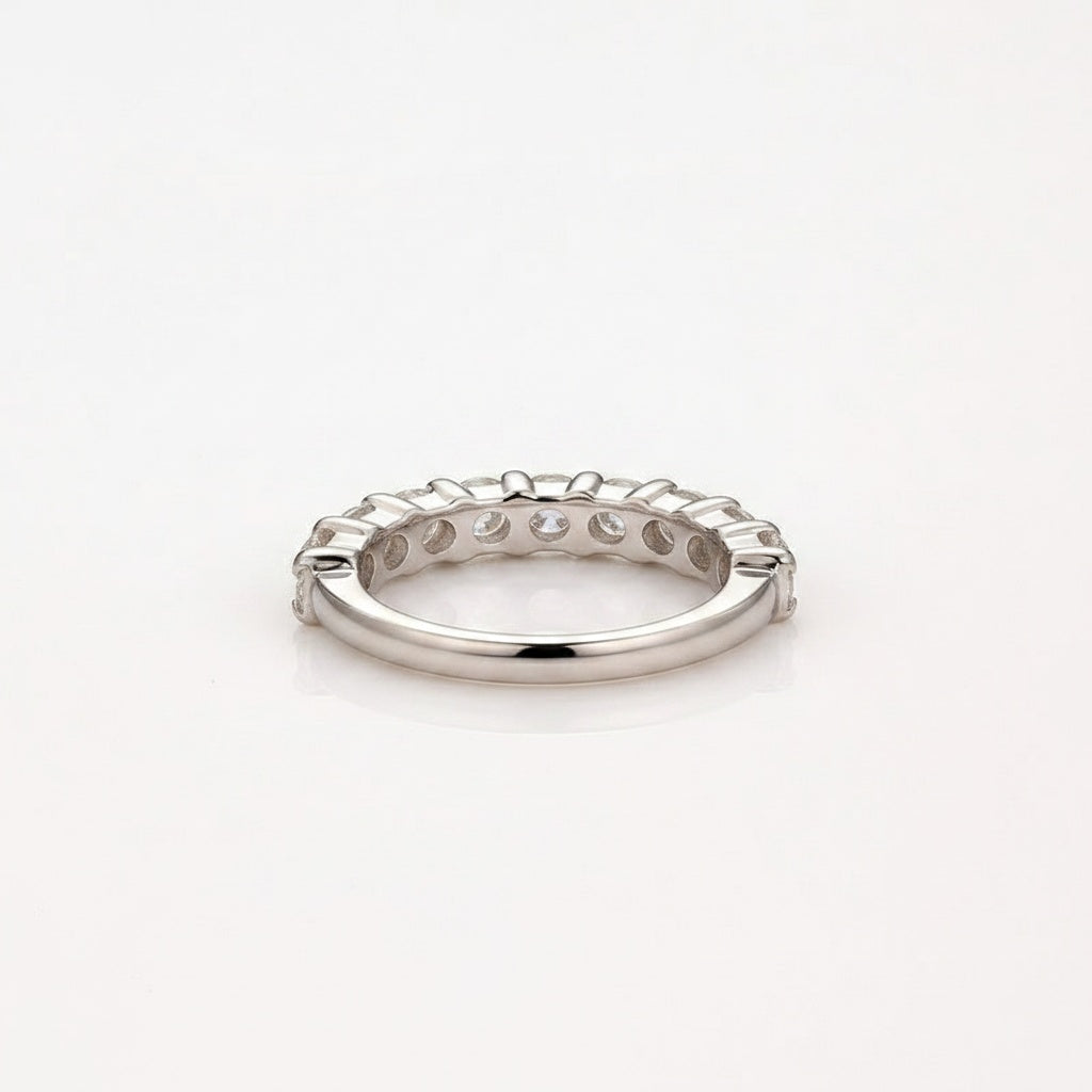 Aurevyn Moissanite 1.5 Ct Round Cut Women's Wedding Band