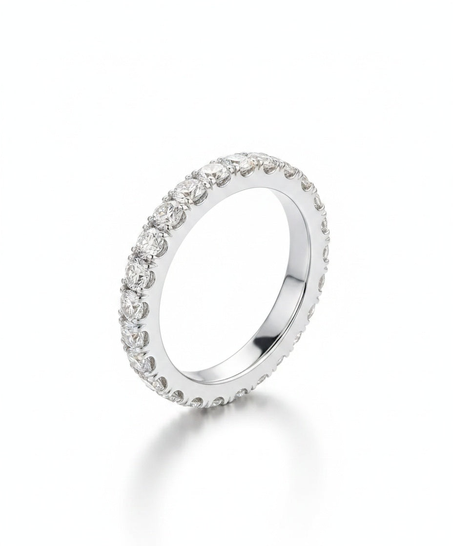 Aurevyn Pavé Eternity Band