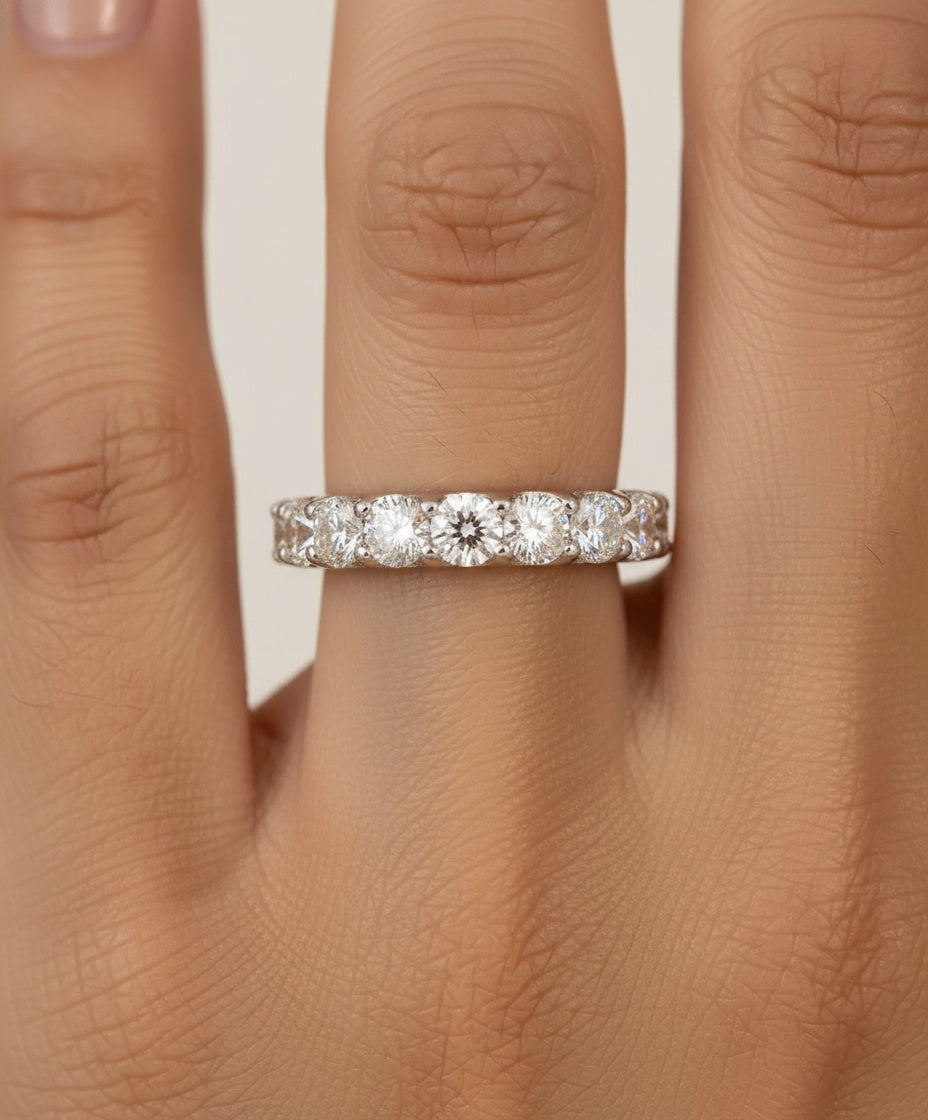 Aurevyn Pavé Eternity Band