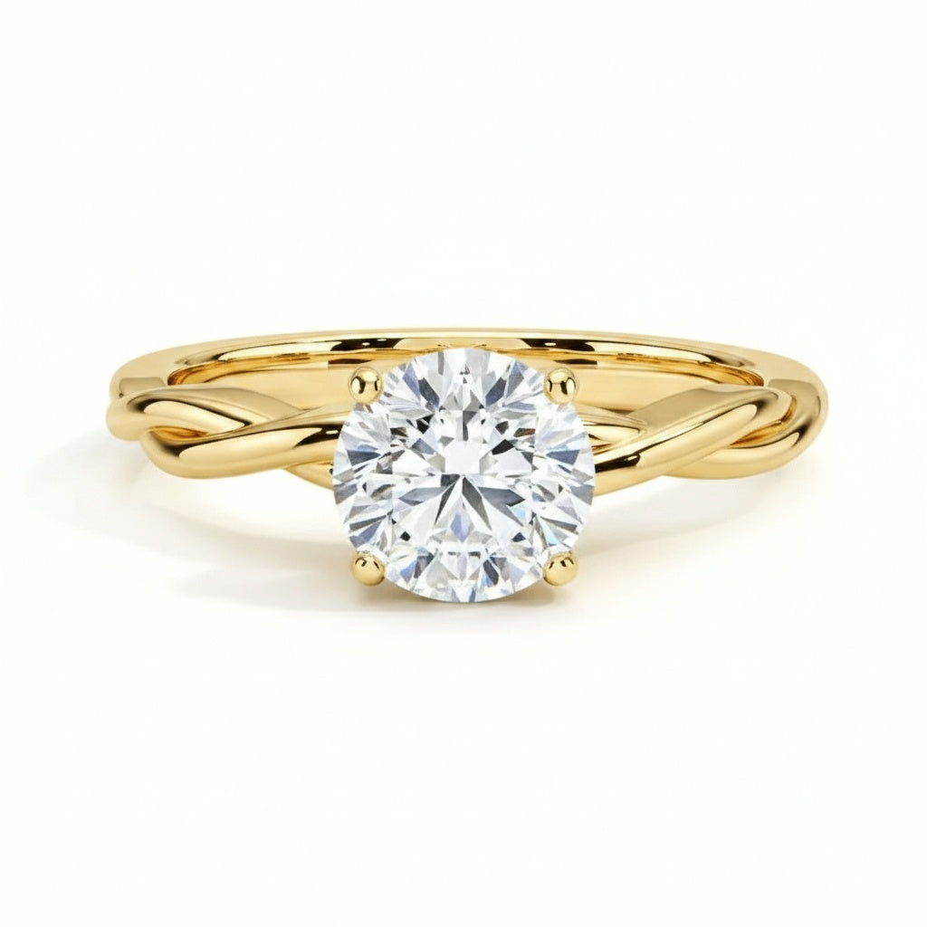 Aurevyn Soleil Twisted Solitaire