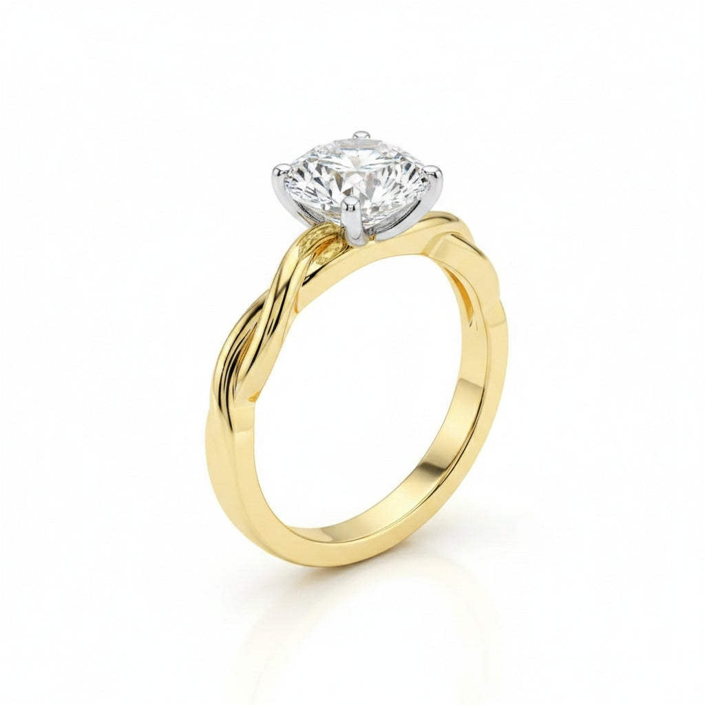 Aurevyn Soleil Twisted Solitaire
